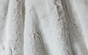 Synthetic fur ermine Z507